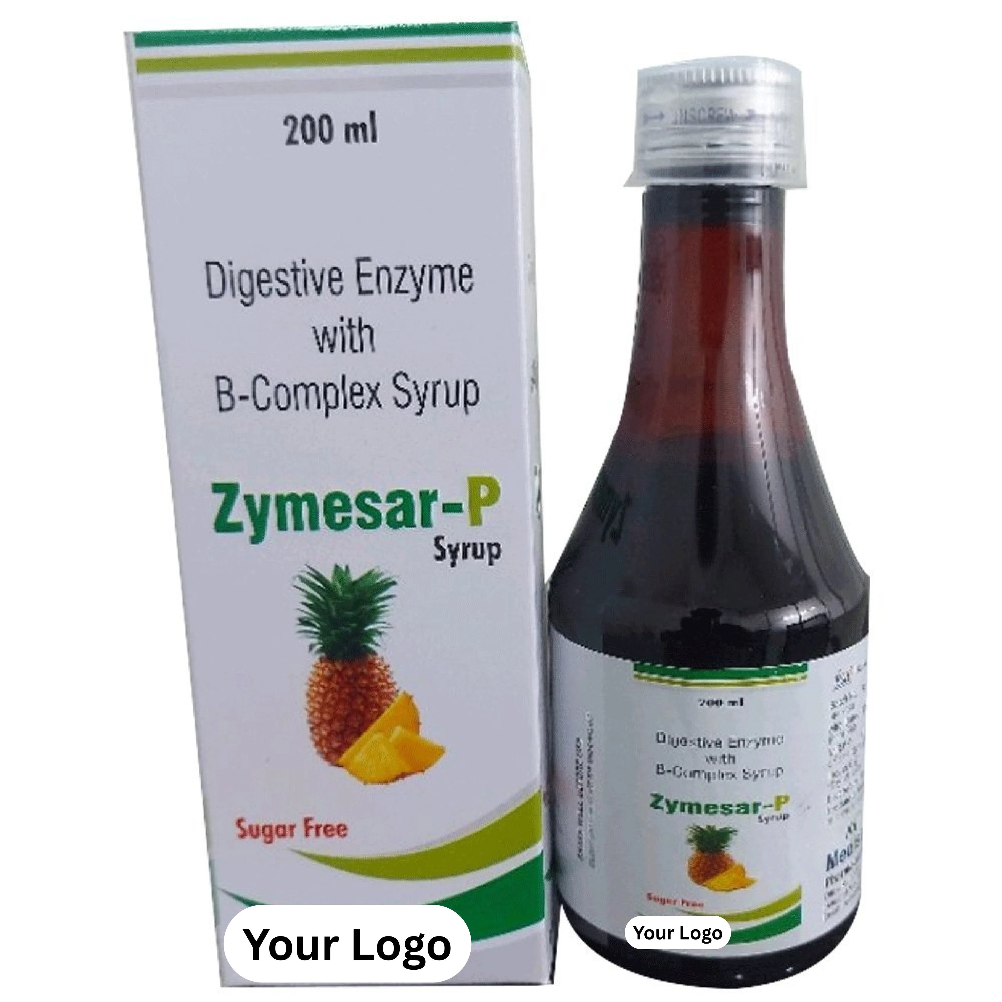 Digestive Enzyme With B-complex Syrup
