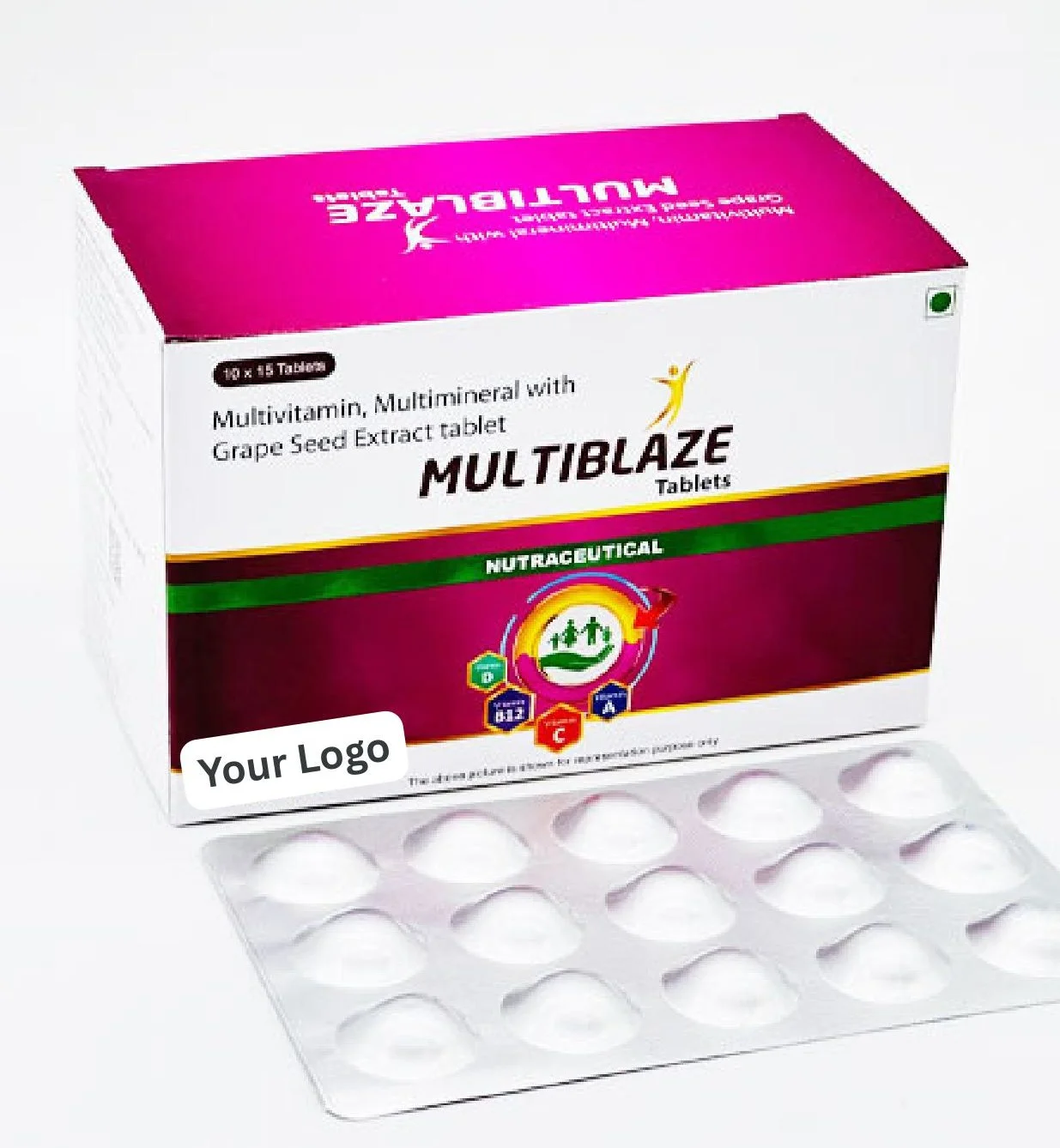 Multivitamin, Multimineral With Grape Seed Extract Tablets